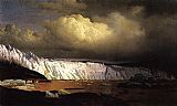 William Bradford Famous Paintings - View of Sermitsialik Glacier